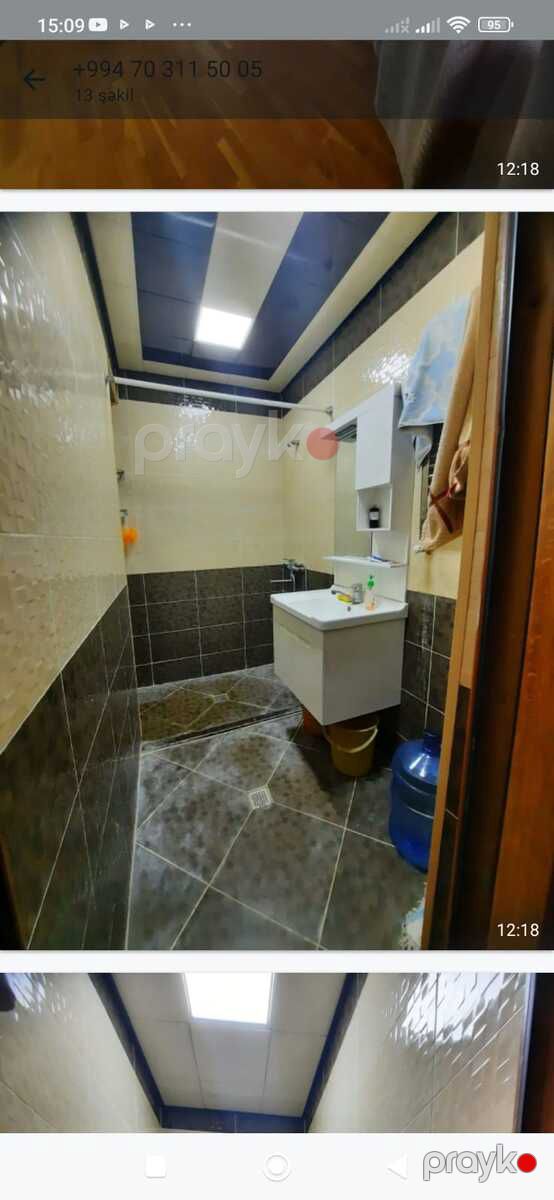 3-otaqlı mənzil, Həzi Aslanov m., 80 m² — Mənzil, Bakı (3)