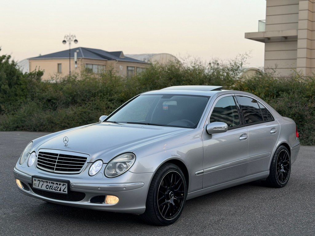 Mercedes E 320, 3.0 L, 2005 il, 289 000 km — Avtomobillər, Bakı (5)