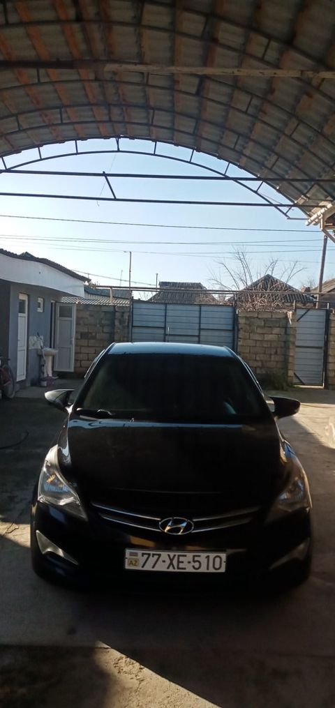 Hyundai Accent, 1.4 L, 2015 il, 188 200 km — Xaçmaz