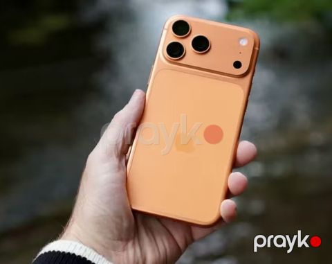 IPhone 17 Pro Max, 256 GB, Narıncı, Simsiz şarj, Face ID, Sənədlərlə — Bakı