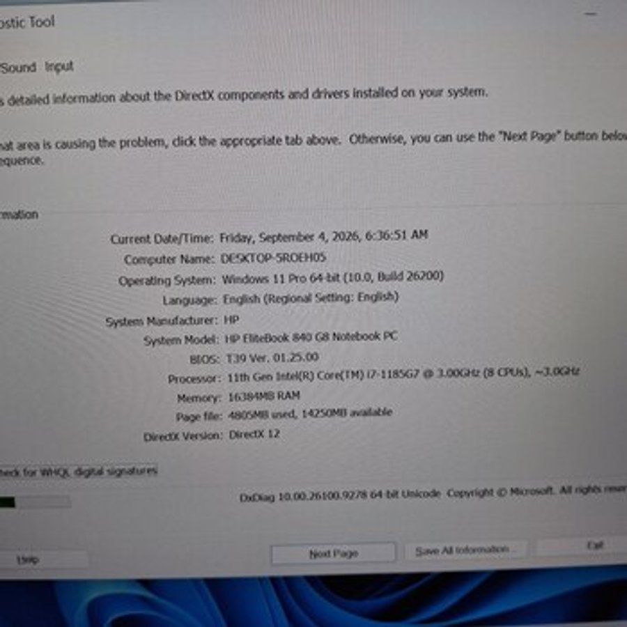 Hp Elitebook 840 G8 i7 1185G7 16gb Ram 512gb ssd — Noutbuklar, Bakı (9)