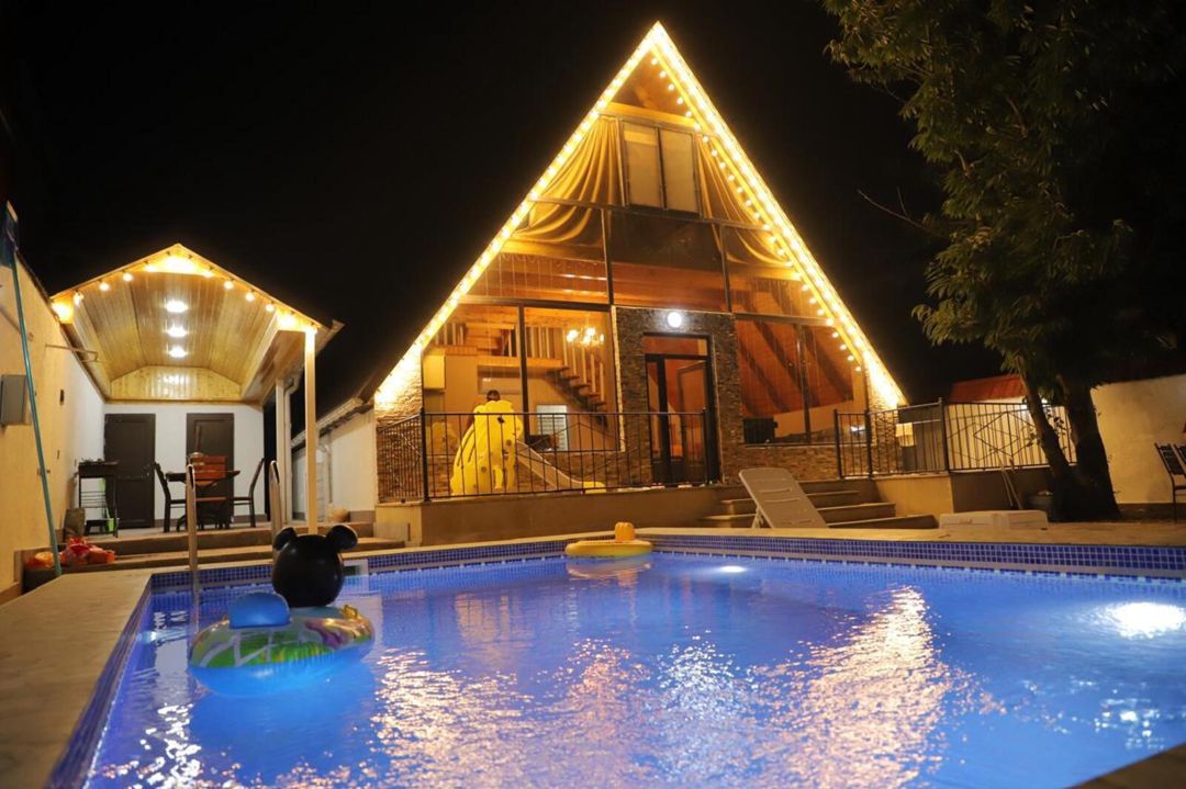 İcarəyə verilir 4 otaqlı həyət evi/bağ evi 140 m² — Ev, villa, Qəbələ (2)