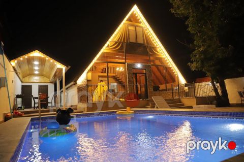 İcarəyə verilir 4 otaqlı həyət evi/bağ evi 140 m² — Qəbələ