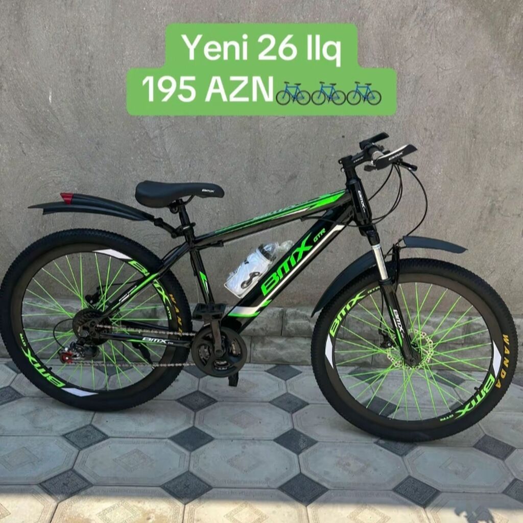 BMX GTR dağ velosipedi – 26-lıq təkərlər Qiymət: 195 AZN — Dağ velosipedləri, Bakı