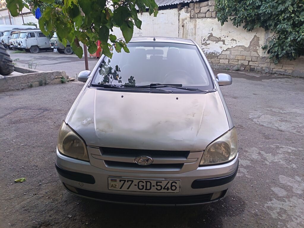 Hyundai Getz: 1.4 l 2003 il Hetçbek — Avtomobillər, Bakı (7)