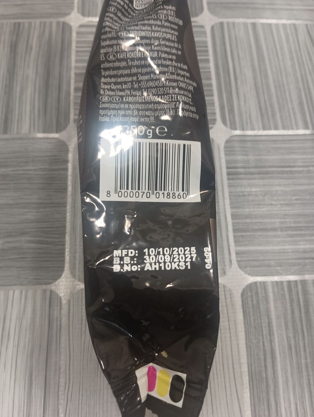 Lavazza Espresso Italiano Classico – 100% Arabica, qəhvə dənələri — Qida məhsulları, Bakı (2)
