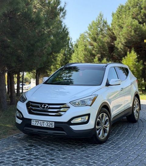 Hyundai Santa Fe, 2.0 L, 2016 il, 138 000 km — Bakı