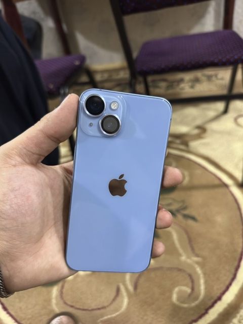 IPhone 14, 128 GB, Mavi, Simsiz şarj — Bərdə