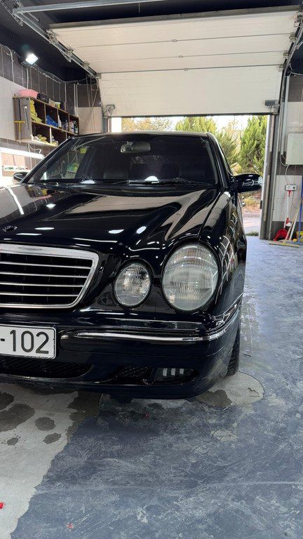 Mercedes E 220, 2.2 L, 2001 il, 300 000 km — Avtomobillər, Sumqayıt (8)