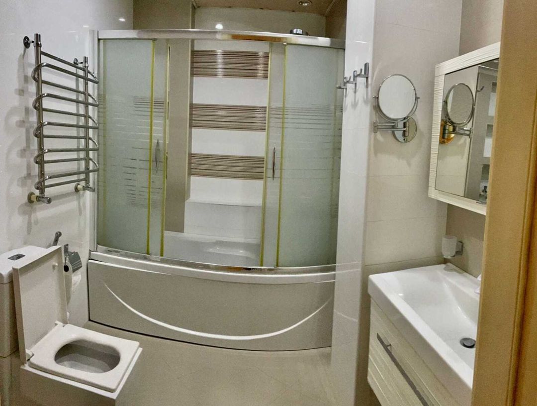 İcarəyə verilir 2 otaqlı yeni tikili 130 m² — Mənzil, Bakı (9)