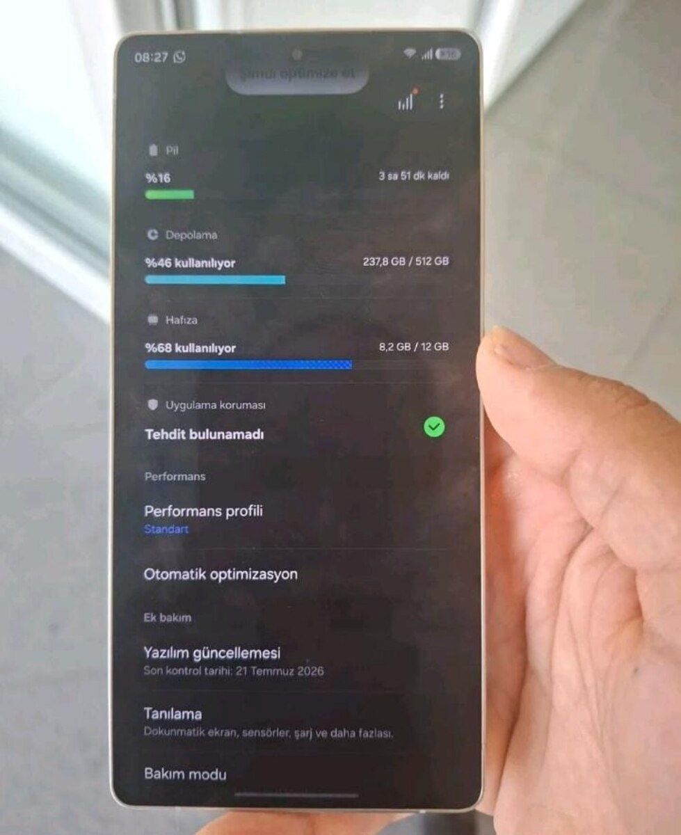 Samsung Galaxy S25 Ultra Titanium Silver Blue 512GB/12GB — Smartfonlar, Bakı (4)