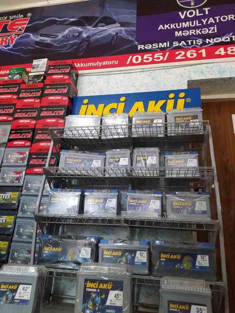 Akkumulyator "İnci Akü" — Bakı