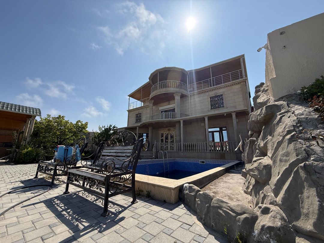 Satılır 8 otaqlı həyət evi/bağ evi 1100 m² — Ev, villa, Bakı (10)