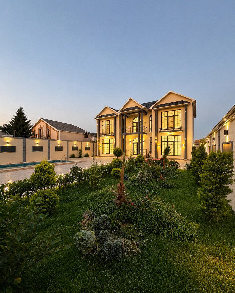 Satılır 6 otaqlı həyət evi/bağ evi 380 m² — Ev, villa, Bakı (7)
