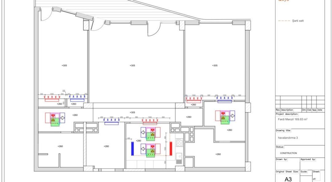 Satılır 3 otaqlı yeni tikili 170 m² — Mənzil, Bakı (3)