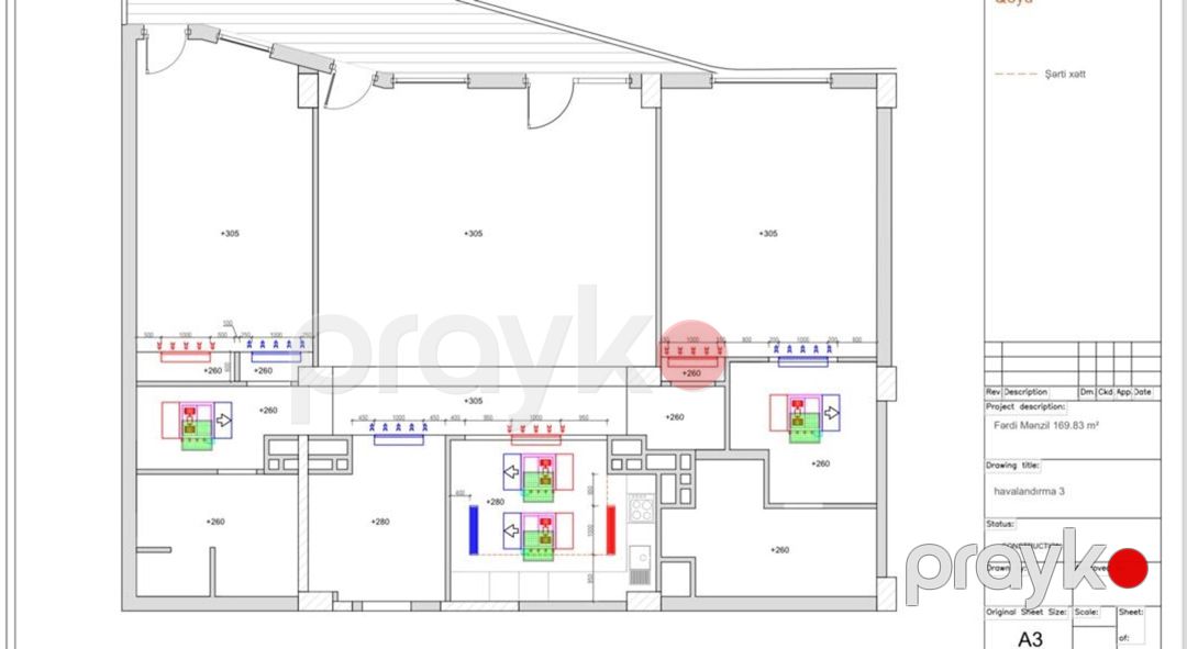 Satılır 3 otaqlı yeni tikili 170 m² — Mənzil, Bakı (3)