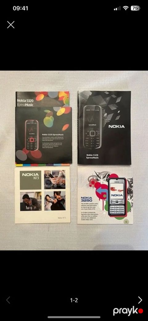 Nokia mobil telefonları üçün orijinal broşür və CD-lər paketi — Bakı