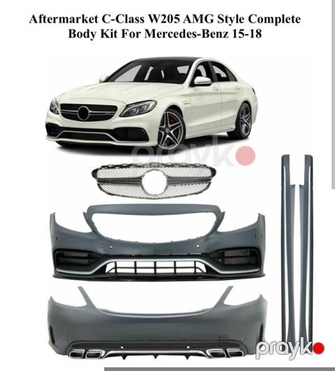 Mercedes W205 body kit 6.3 AMG 2015-18