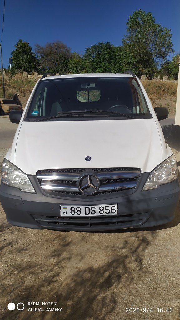 Mercedes Vito 113 CDI, 2.1 L, 2013 il, 182 200 km — Avtomobillər, Şamaxı