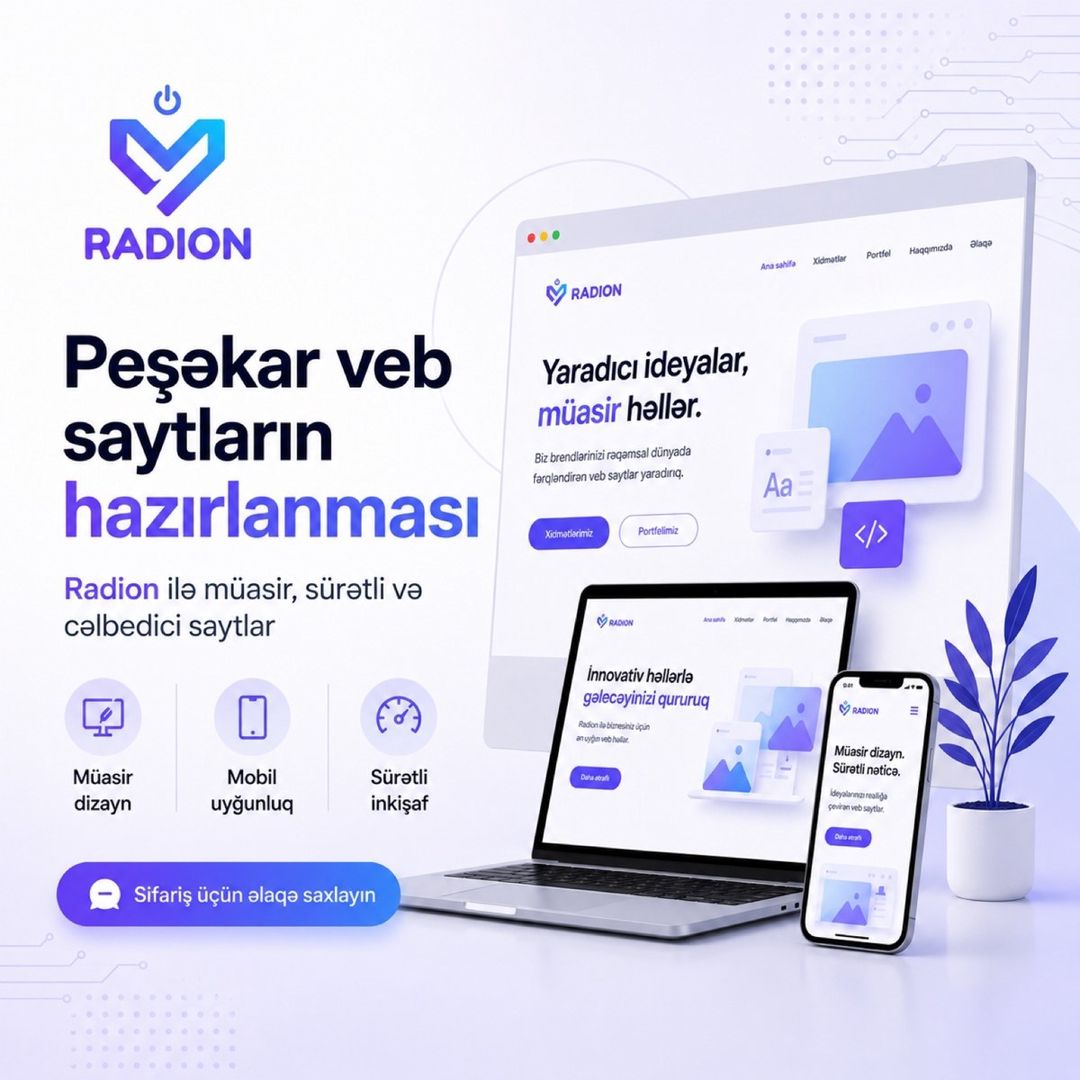 Veb sayt quraşdırılması — Reklama, IT, marketing, Bakı