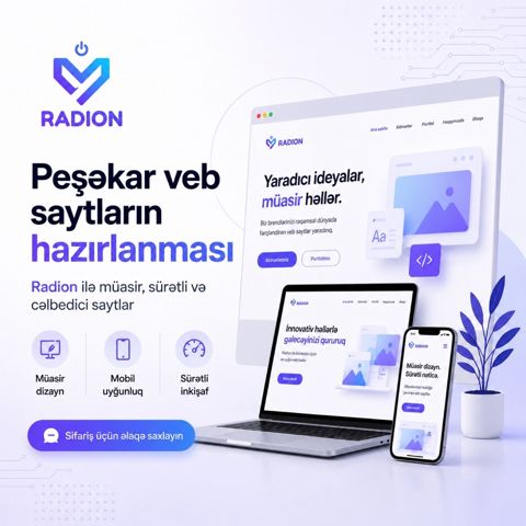 Veb sayt quraşdırılması — Bakı