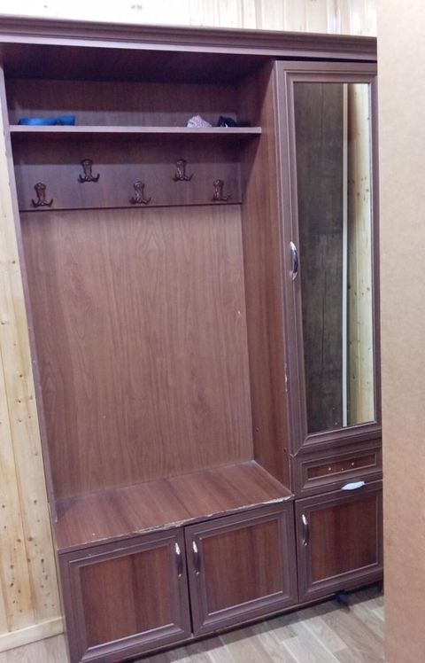Dəhliz üçün çoxfunksiyalı giriş mebeli (vestibül dəsti) - Material — Bakı