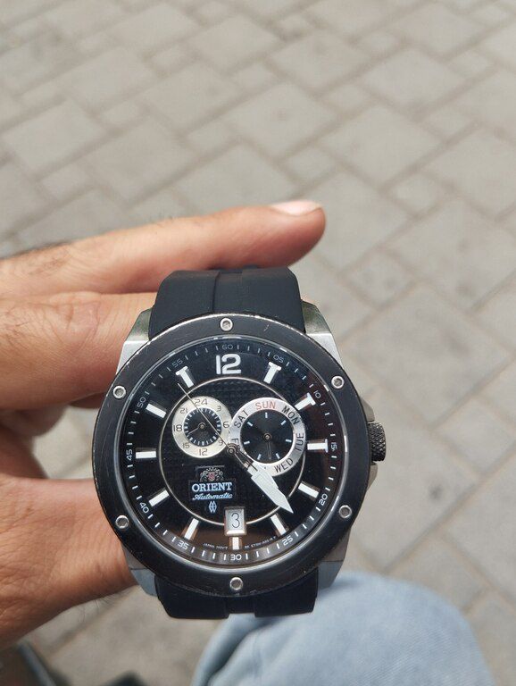 Qol saatı "Orient Elite Sapphire Automaric FETH0H001B" — Şəxsi əşyalar, Bakı (10)