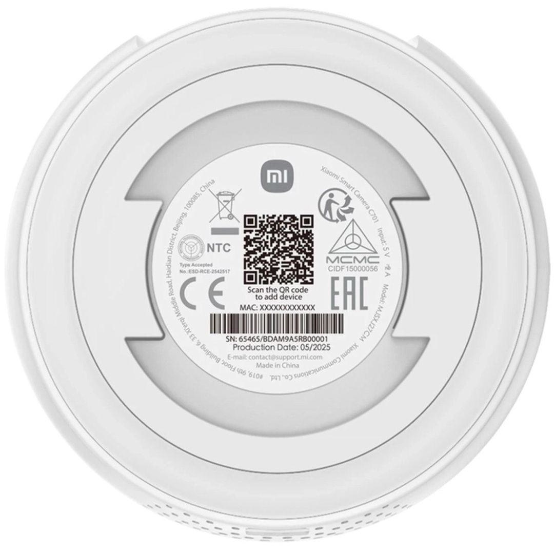 Təhlükəsizlik kamerası Xiaomi Smart Camera C701 White (BHR07X7EU) — Ağıllı ev və təhlükəsizlik, Bakı (8)
