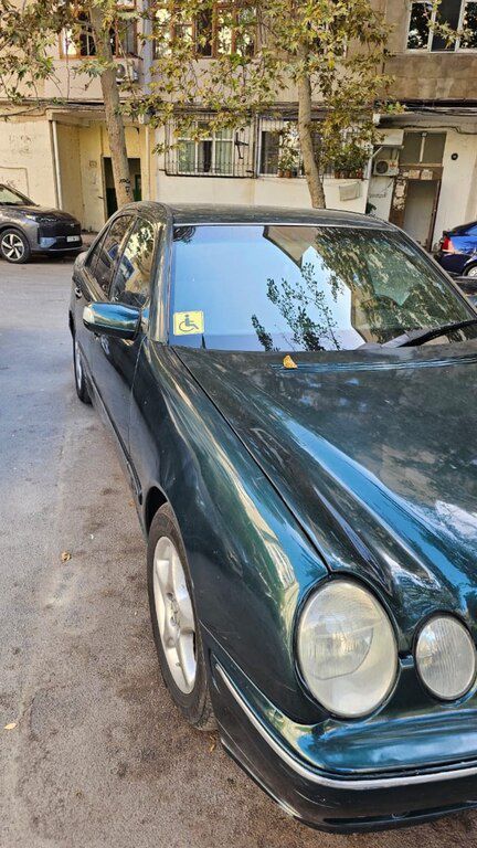 Mercedes E 270, 2.7 L, 2000 il, 423 000 km — Avtomobillər, Bakı (6)
