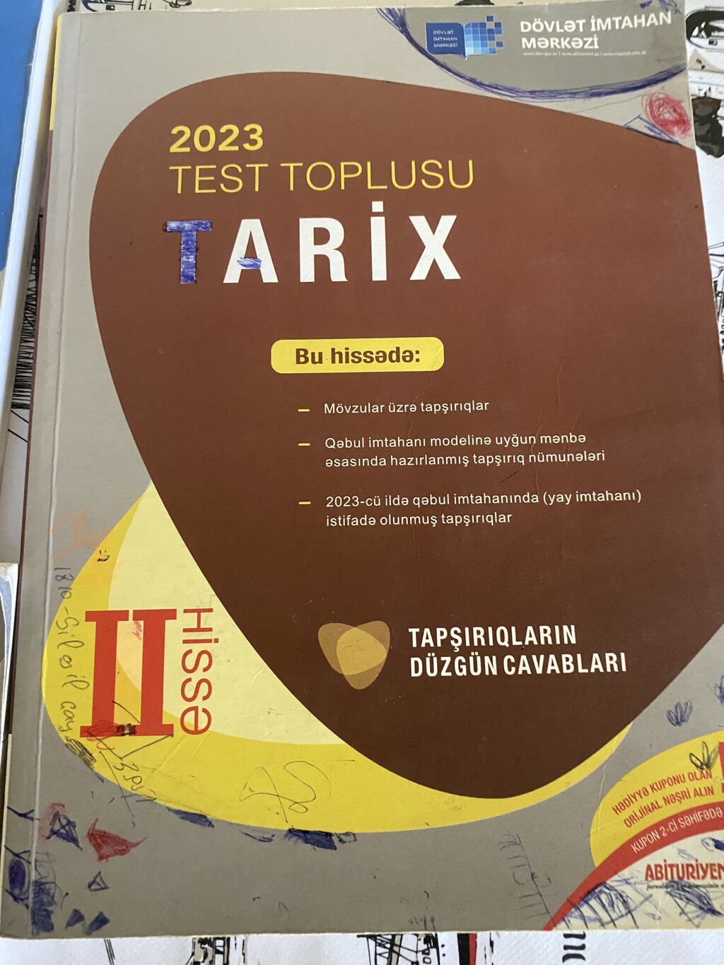 Dim test kitablari yoplu 10 azn tekli qiymet 3 azn mekan xalqlar — Kitablar, Bakı (7)