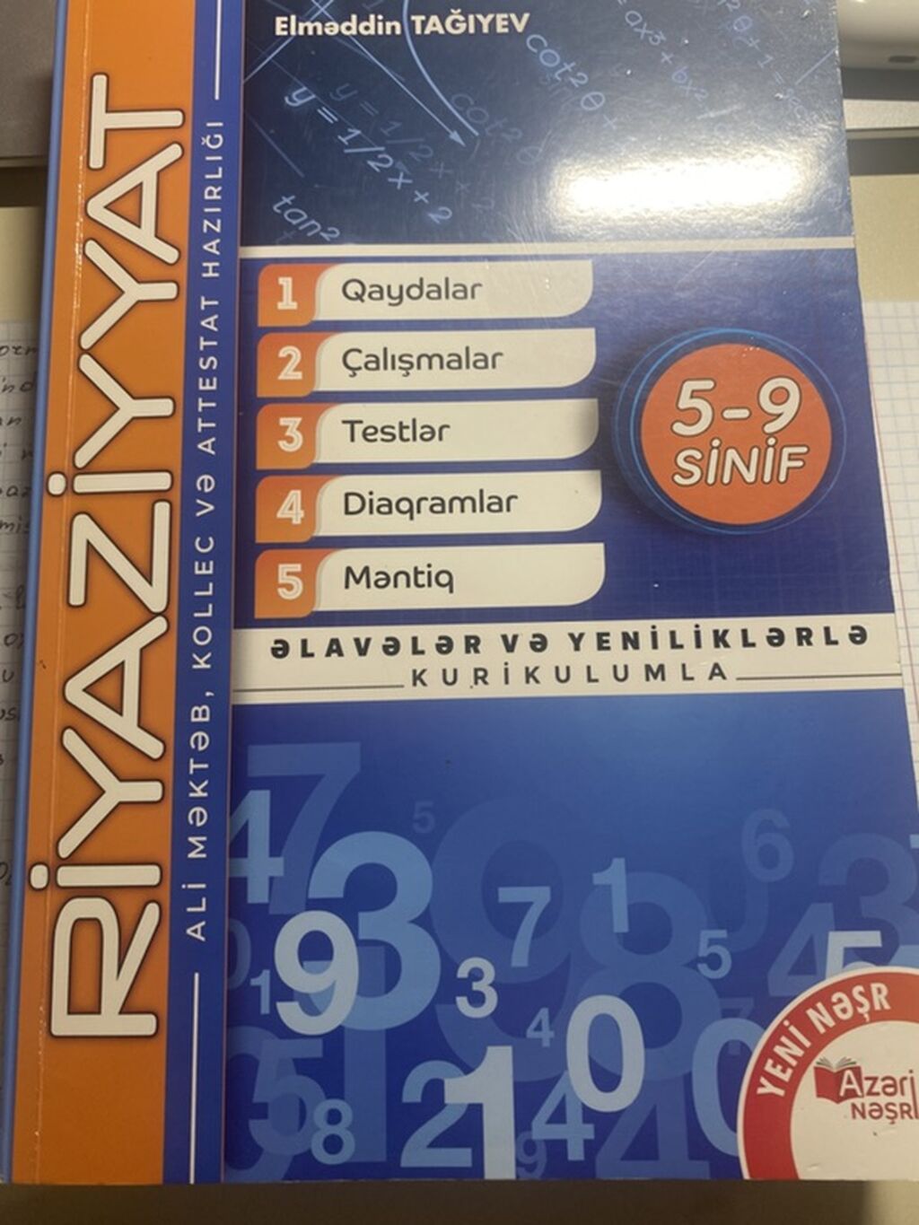 Elməddin Tağıyevin “Riyaziyyat” dərs vəsaiti (Azəri Nəşr). 5–9-cu — Kitablar, Bakı