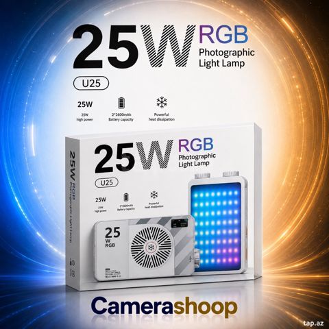 RGB LED Video Light — Bakı