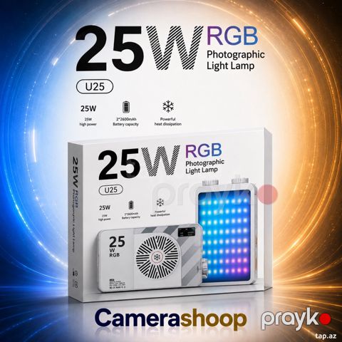 RGB LED Video Light — Bakı