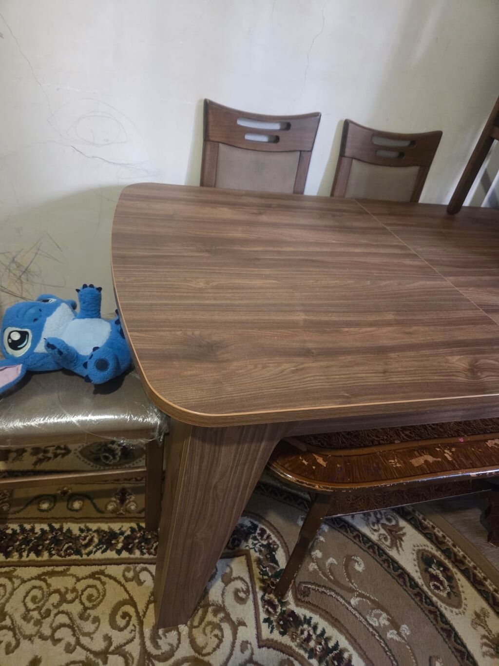 Qonaq otağı üçün, İşlənmiş, Açılmayan, 6 stul — Masalar və stullar, Bakı