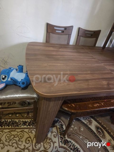 Qonaq otağı üçün, İşlənmiş, Açılmayan, 6 stul — Bakı