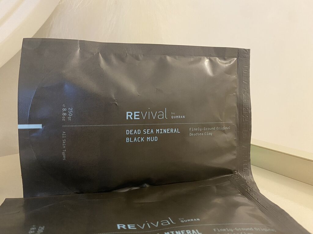 REvival by Qumran – Dead Sea Mineral Black Mud Məhsul tipi: Ölü — Bədən qayığı, Masazır