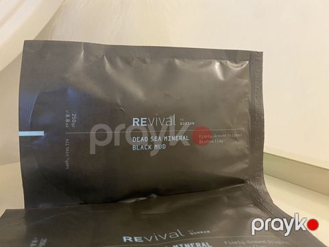 REvival by Qumran – Dead Sea Mineral Black Mud Məhsul tipi: Ölü — Masazır
