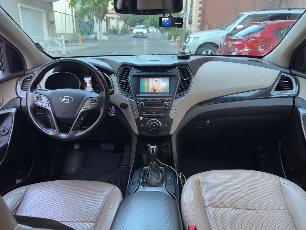 Hyundai Santa Fe, 2.0 L, 2017 il, 186 684 km — Avtomobillər, Bakı (12)