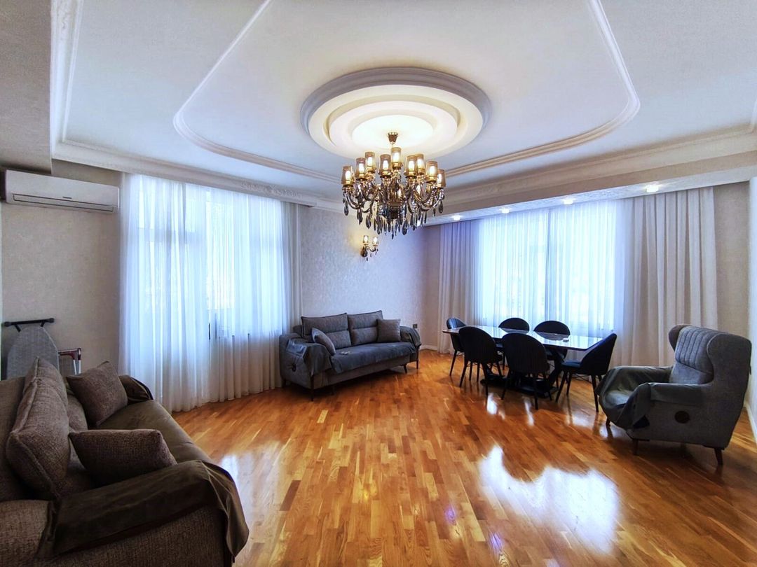 3-otaqlı yeni tikili kirayə verilir, Badamdar qəs., 130 m² — Mənzil, Bakı (4)