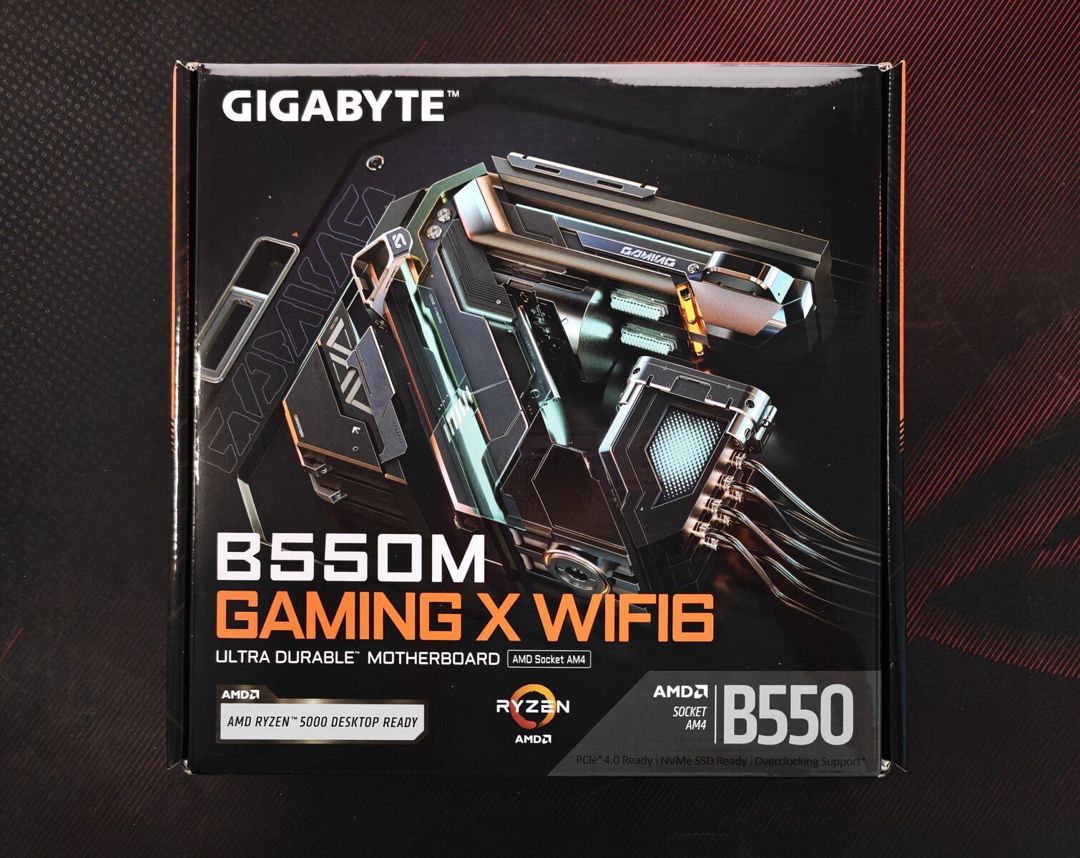 Gigabyte B550M Gaming X WiFi6 — Kompüterlər və noutbuklar, Bakı (2)