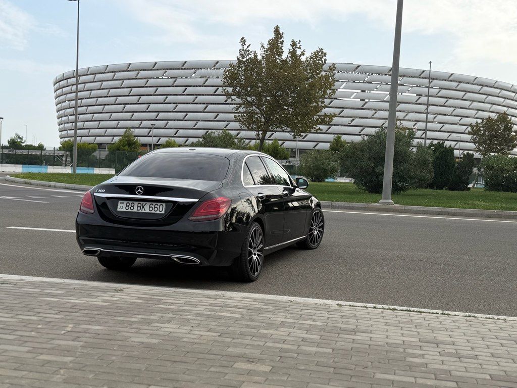 Mercedes C 300, 2.0 L, 2020 il, 65 000 km — Avtomobillər, Bakı (5)