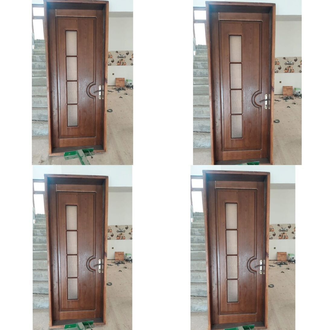 Qapi 4 eded olcu Eni 0 90 hundurlyu. 2 m. 15 m satilir birlikde — Pəncərələr, qapılar, balkonlar, Bakı