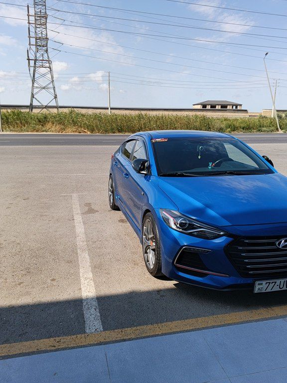 Hyundai Elantra, 1.6 L, 2016 il, 111 000 km — Avtomobillər, Bakı (3)