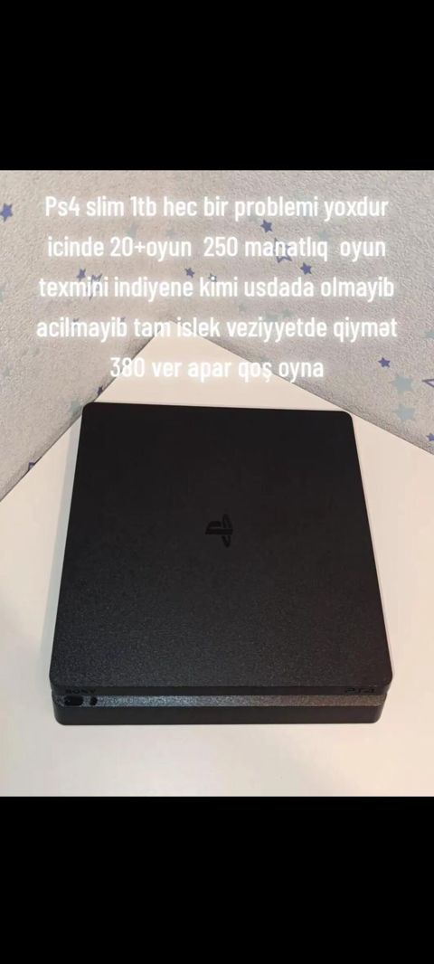 Real Alıcıya Endirim Olacaq Əlaqə nömrəsi: 077-422-51-32 PS4 Slim — Digah