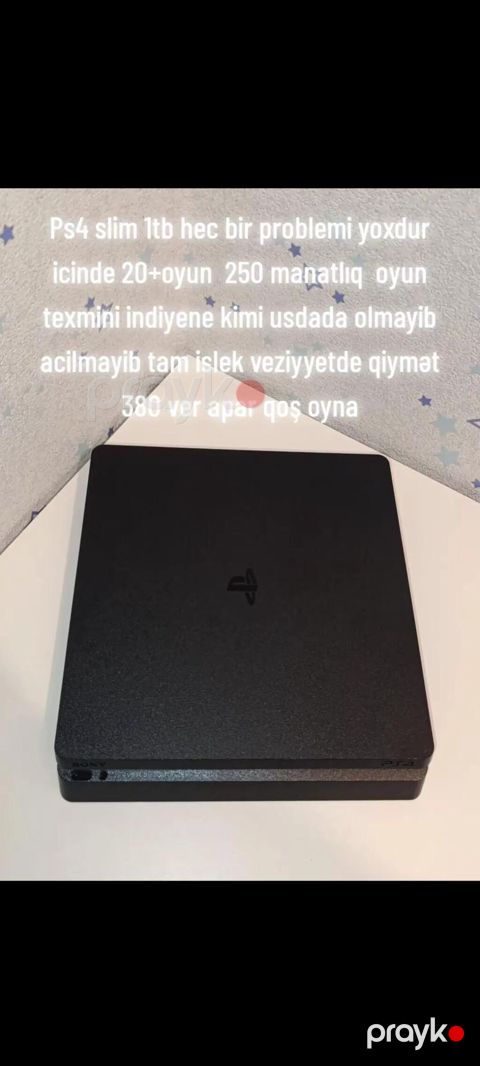 Real Alıcıya Endirim Olacaq Əlaqə nömrəsi: 077-422-51-32 PS4 Slim — Digah