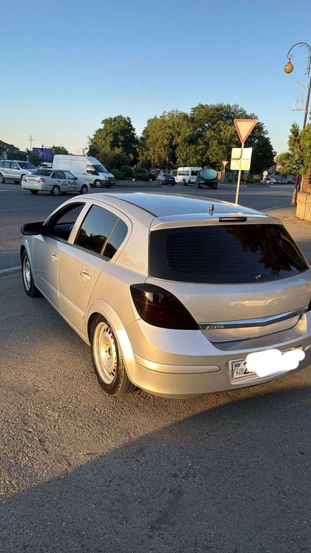 Opel Astra H hatchback arxa stop Cüt şəkildə stoplar qaradı reyal — Avtomobillər, Digah (3)