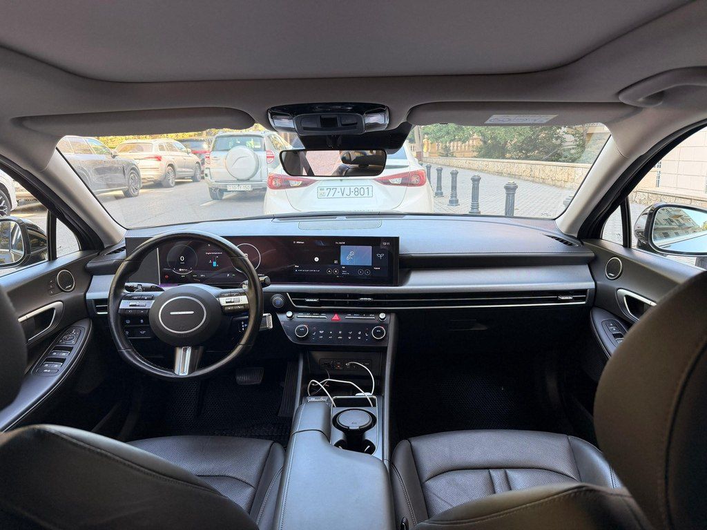Hyundai Sonata, 2.0 L, 1.62 kWh, 2024 il, 26 000 km — Avtomobillər, Bakı (6)