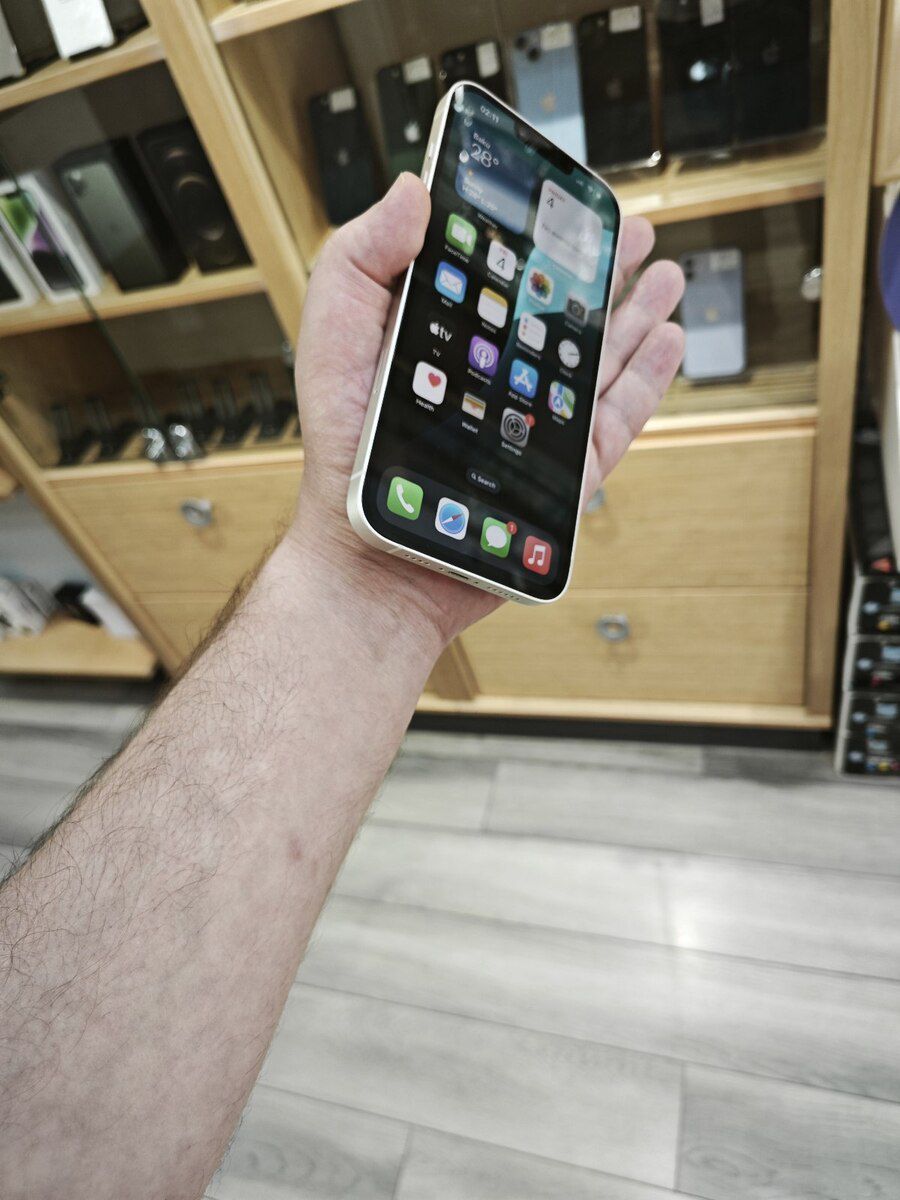 Apple iPhone 14 Plus Starlight 256GB/4GB — Smartfonlar, Bakı (3)
