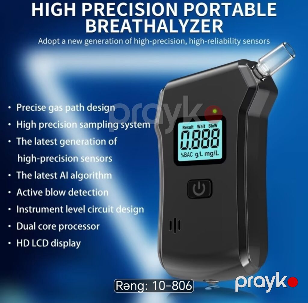 Portativ alkoqol ölçən cihaz (breathalyzer). Cihaz nəfəs vasitəsilə — Digər, Bakı (7)