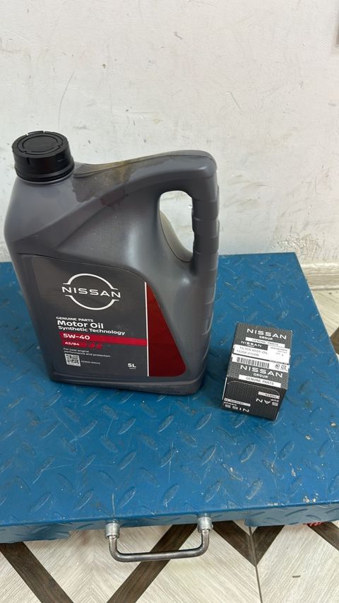 Nissan yağı və filteri — Bakı